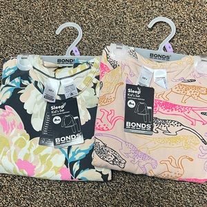 Bonds Australia - 2 sets - Kids long sleeve sleep set w/ pants - size 6